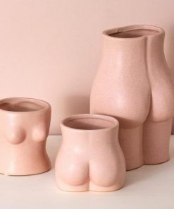 Body Art Ceramic Vases