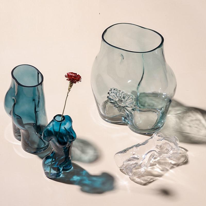 Body Art Glass Vases