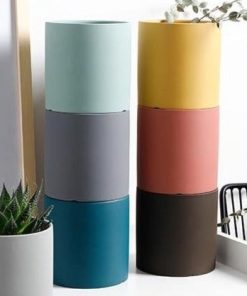 Color Clay 3 Mini Ceramic Succulent Planter