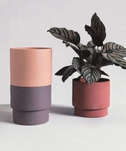 Colorful Porcelain Stackable Planters