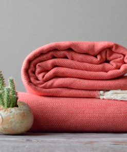 Herringbone Cotton Blanket