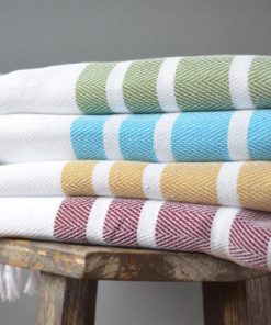 Herringbone Bath Towel