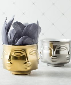 Visage Ceramic Planter