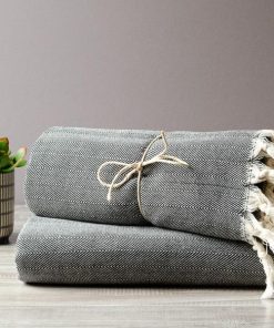 Herringbone Cotton Blanket