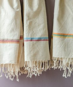 Olive Linen Hand Towel